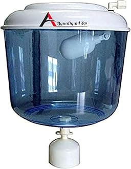 AQUALIQUID RO Water Dispenser Plastic JAR with Float Valve RO ABS Food Grade ...