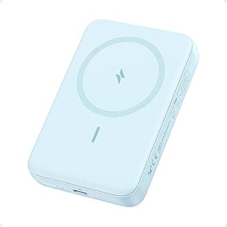 Anker Zolo Magnetic Power Bank, Compact 10,000mAh Wireless Portable Charger with 30W Max Fast Charging, Skin-Friendly and Durable Battery Pack, For iPhone 16/15/14 Series, AirPods, and More