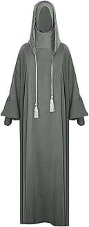 zhxinashu Prayer Abaya for Women Hoodie Kaftan Dresses Muslim Clothes Dubai Jilbab