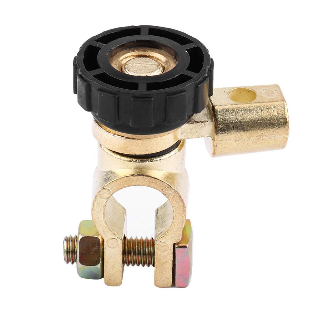 BTER Battery Cutoff Switch, Battery Disconnect Switch Excellent Plasticity 125A for RV for Car(black)