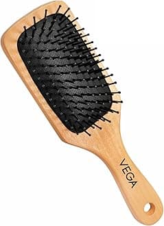 Vega Wooden Paddle Brush, Large