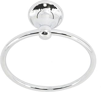 Waterfront Towel Ring, Chrome