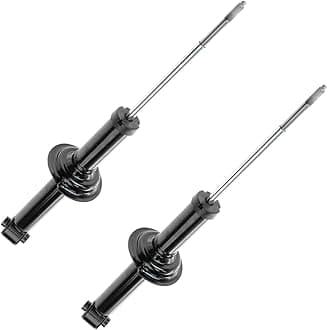TRQ Rear Shock Absorber Set Compatible with 1991-1996 Dodge Stealth 1991-1999 Mitsubishi 3000GT