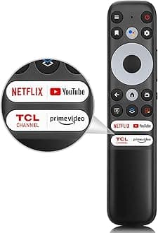 Remote-Control for TCL-TV-Replacement Voice for TCL Google Android Smart TV