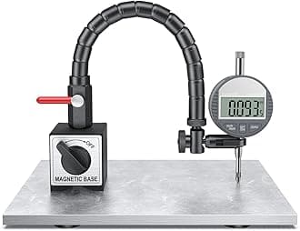 HDLNKAK Dial Indicator Magnetic Base, Digital Dial Indicator Tools Set for Al...