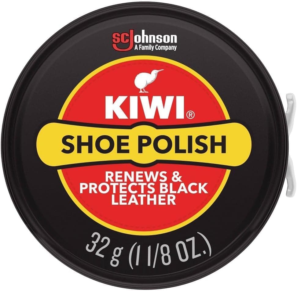 Kiwi Shoe Polish Paste Black by Kiwi