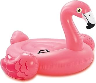 Intex Flamingo Inflatable Ride-On, 56" X 54" X 38", For Ages 3+, Pink