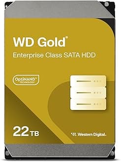 WD 22TB WD221KRYZ Gold 7200 SA3