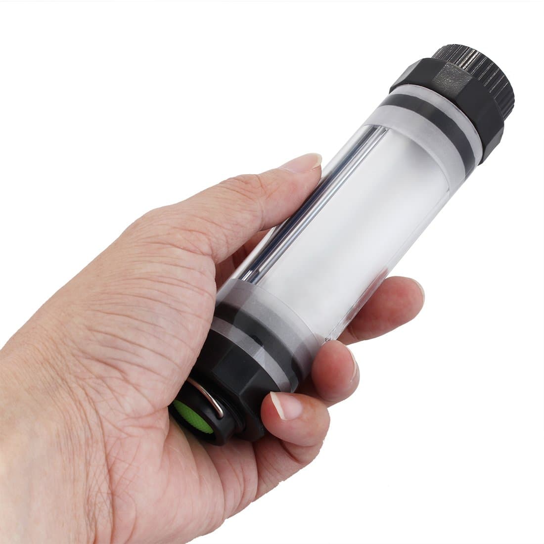 Camping Lantern Flashlight 1.59OZ 200 90 30LM USB Solar Panel Rechargeable Portable Led Camping Light with Magnetic Base Folding Tent Light Waterproof for Camping Backpacking Hiking Outdoor …