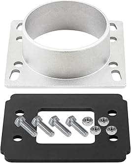 Cold Air Intake Filter MAF Mass Air Flow Sensor Adapter Plate - Universal