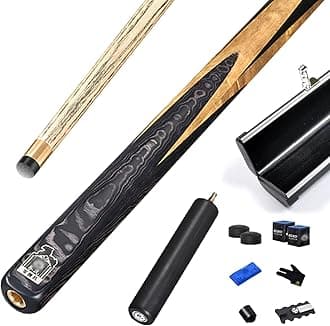pool cues adult with case pool cues adult uk 3/4 Split One-Piece Through-Bar Snooker Special Table Cue Small Head 9.5/10Mm(Color:1,Size:10mm)