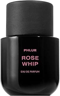 - PHLUR Rose Whip Perfume for Women & Men, 50 mL – Modern Rose Eau de Parfum, Floral Amber Fragrance with Black Currant, Osmanthus, Cashmere Wood & Musk