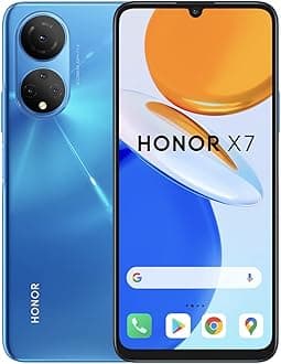HONOR X7 Smartphone Android 11, 4GB RAM + 128GB Storage, 6.47” FullView Screen with 90Hz Smooth Display, 48MP Rear Quad Camera, 5000mAh High Capacity Battery（2 Year Warranty) (Renewed)