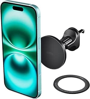 - iTap 3 Magnetic Air Vent Car Mount Phone Holder with Magnetic Ring Adapter. Compatible with iPhone, Samsung Galaxy, Google Pixel, Huawei, LG, and All Qi Compatible Smartphones