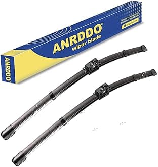 2 wipers Replacement For MBZ C class and GLC class 2015-2020 W205 C205 A205 Original Equipment Replacement Windshield Wiper Blades - 22"/22" (Set of 2) Top Lock