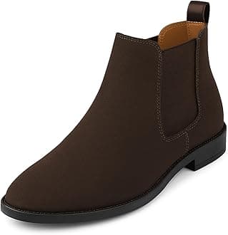 Men's Slip On Fashion Chelsea Boots | High Tops, Soft Cushioned Insole, Comfortable Fit, Trendy, Stylish Boots