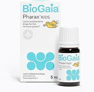 Pharax Kids Drops with Vitamin D | Probiotic Supplement for Children & Toddlers | Immune Support with 100 Million Live L. Reuteri Probiotics | Features LongevityGuard | 5 ml