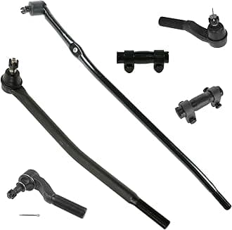 Tie Rod and Adjusting Sleeve Front 6 Piece Kit for 92-06 Ford E250 E350 E450 Van