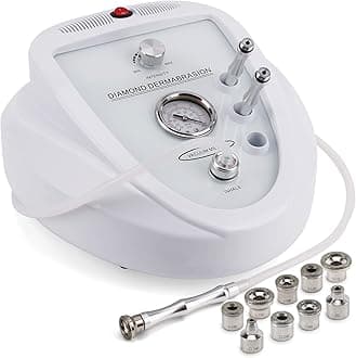 Yofuly Diamond Microdermabrasion Machine, 65-68cmHg Suction Power Professional Dermabrasion, Home Use Facial Skin Care Equipment