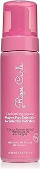 Rizos Curls Curl Defining Mousse, Hydrate & Define, Soft Hold for Volume & Definition, Frizz Free Shine with Coconut Water, Cactus Flower Extract & Maracuja Seed Oil, All Curl Patterns 2a - 4c, 6.8 oz