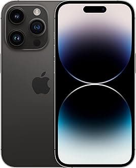 Apple iPhone 14 Pro, 128GB, Space Black - Unlocked (Renewed Premium)