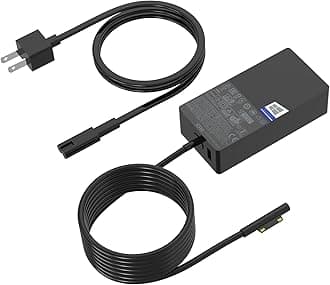 Ac Charger 65W for Original Microsoft Surface Pro,Surface Laptop,Surface Studio,Surface Go Laptop Cord