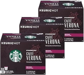 Starbucks Caffe Verona Coffee K-Cups (pack of 96)