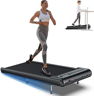 WELLFIT 12% Auto Incline Treadmill, Heavy Duty Treadmill with Adjustable Handle Height, 4HP 10MPH 420 lb Capacity, 18.2'' x 45'' Large Area Treadmills with Pulse Sensor and Bluetooth Player