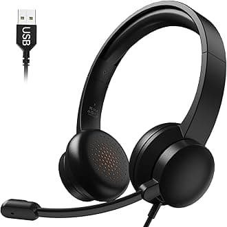 Masajoy Headset with Microphone for PC
