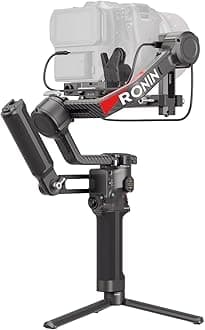 RS 4 Pro Combo, 3-Axis Gimbal Stabilizer for DSLR & Cinema Cameras Canon/Sony/Panasonic/Nikon/Fujifilm, Native Vertical Shooting, 4.5kg/10lbs Payload, With Image Transmitter & Focus Pro Motor