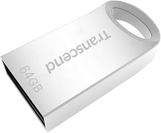 64GB JetFlash 710 USB 3.1/3.0 Flash Drive (TS64GJF710S), silver