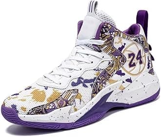 Men's Basketball Shoes Fashion Printed Sneakers