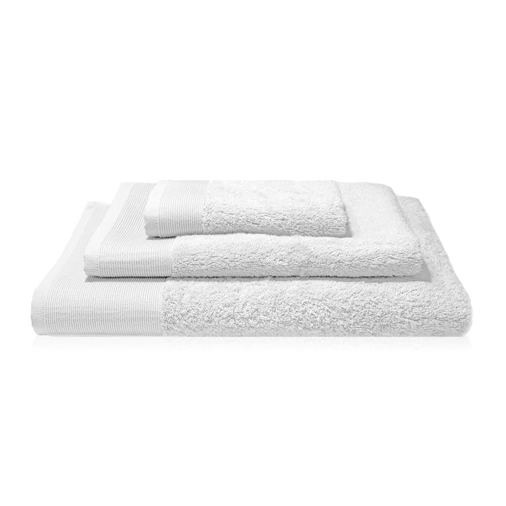 100% Bamboo Viscose Towel Set 3Piece White