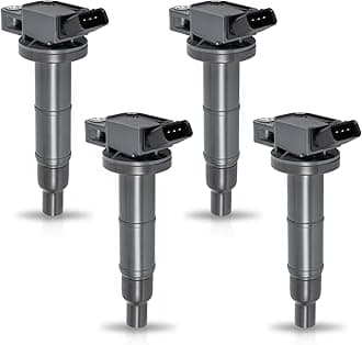 ENA Set of 4 Ignition Coil Pack 2002 2003 2004 2005 2006 2007 2008 2009 Compatible with Toyota Lexus Scion Camry Corolla Matrix RAV4 Solara Highlander tC xB HS250h 2.0L 2.4L V4 coils for UF333 C1330