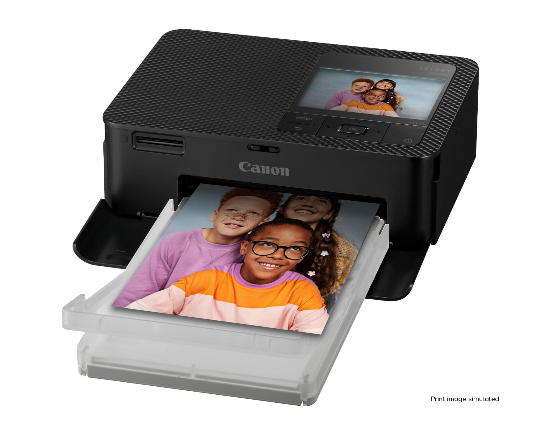 Selphy CP1500 Wireless Compact Photo Printer (Black)