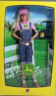 Barbie Collector 2007 Pink Label - Pop Culture Collection - JOHN DEERE