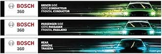 BOSCH 360 Complete Vehicle Wiper Blade Kit - Includes Front Beam Blades (Pair) + Rear Wiper Blade (1) - 26"/16"/14" (B36015)