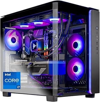 Skytech Gaming King 95 Desktop PC, Intel i7 14700F 2.1 GHz (5.3GHz), NVIDIA RTX 5070 Ti 16GB, 2TB Gen4 NVMe SSD, 32GB DDR5 RAM 6000 RGB, 850W Gold PSU, 360mm ARGB AIO, Wi-Fi Win 11