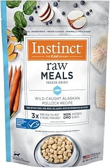 Raw Meals Freeze-Dried Pollock Cat Food, 9 oz. Bag