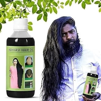 Original Adivasi Hair Oil Adivasi Hair Growth Oiil 250 ML For Hair Fall | With Onion, Rosemary, Castor, Amla, Almond, Coconut, Brahmi & Bhringraj Oil | For Men & Women (250 ML)