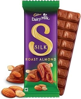 - Cadbury Dairy Milk Silk Roast Almond Chocolate Bars, 52 g