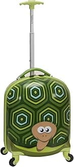 RocklandPolycarbonate Hard 11 inch SUITCASE (B02-TURTLE_green)