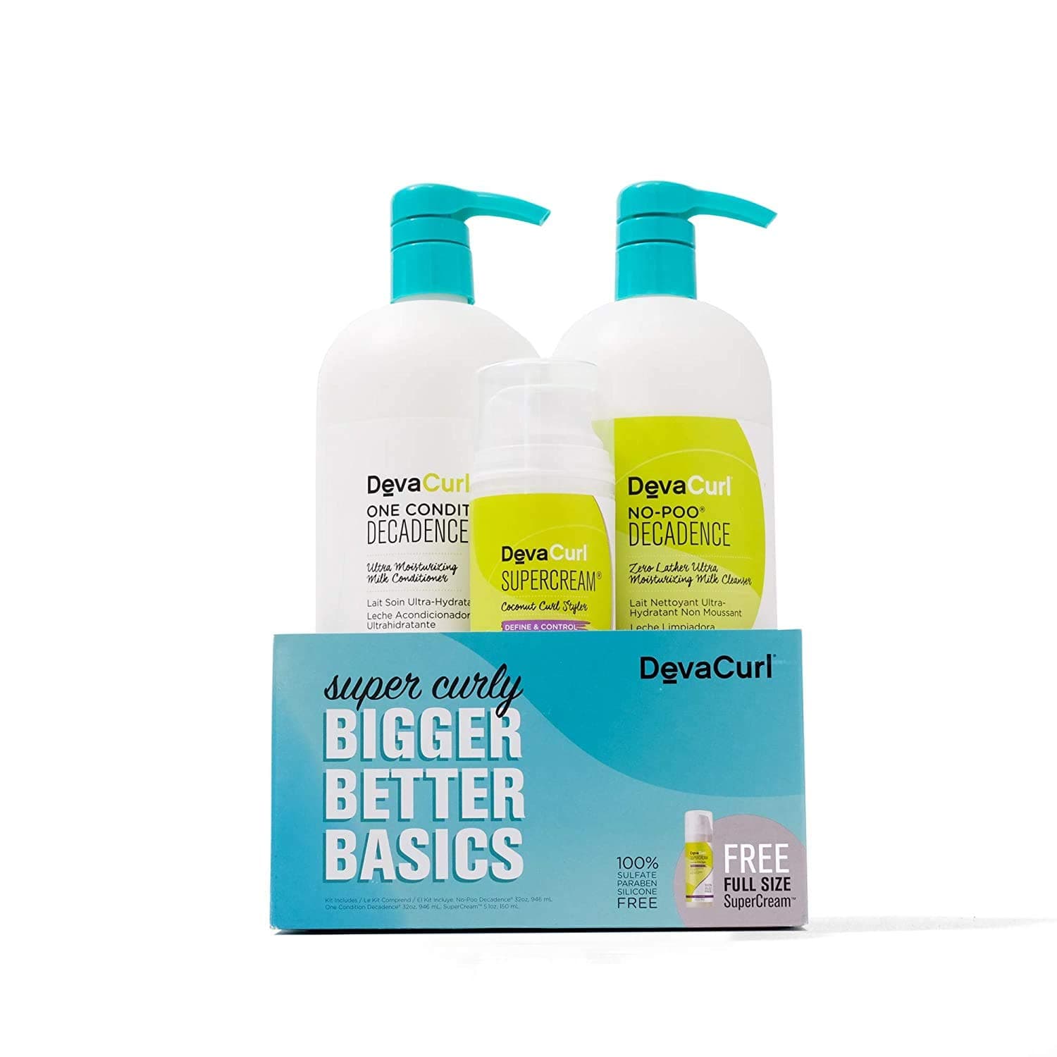 DevaCurl Bigger Better Basics - Super Curly Care Kit