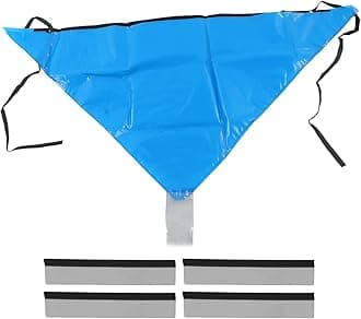 CHICIRIS AC Cover for Air Conditioner, Waterproof Dustproof Easy-Clean Design with Drain Pipe, Outdoor AC Protector for Home Office Garage