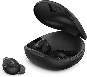 Conversation Clear Plus - True Wireless Bluetooth Hearing Solution for Speech Enhancement with Active Noise Cancellation (ANC) - Black