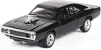 1:32 Diecast Model car Fast & Super car for Dom's 1970 Doodge Charger Alloy Car, Toys for Kids,Adults,Boyfriend,Young Peoples Gift（Black）
