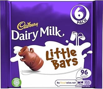 Cadbury Dairy Milk For Kids Original Chocolate Bars, 108g, Imported from the UK