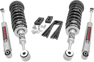 Rough Country 2.5" Suspension Lift Kit w/N3 Struts & N3 Rear Shocks for Ford F-150 4WD (2004-2008)
