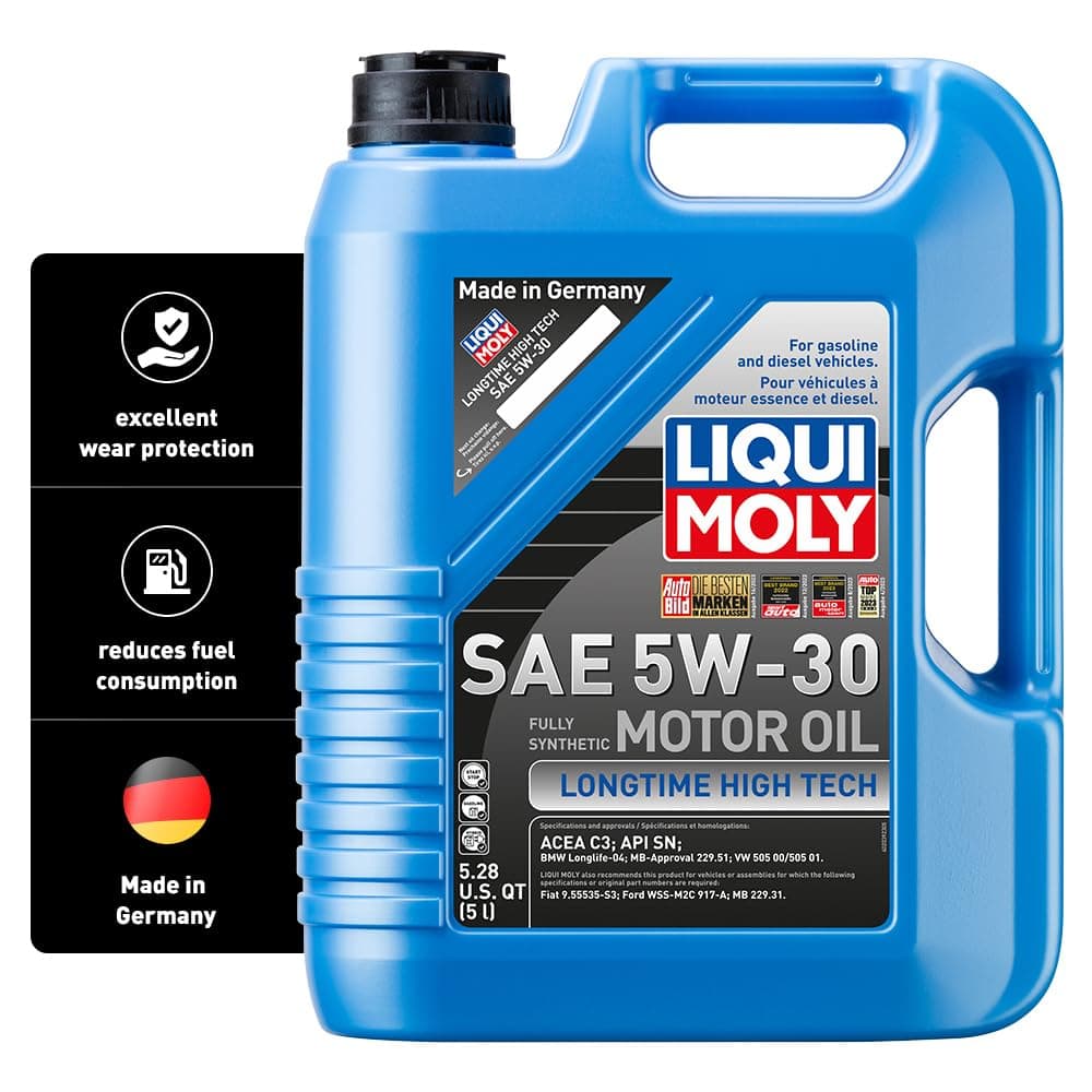 LIQUI MOLY Longtime High Tech SAE 5W-30 | 5 L | Fully synthetic engine oil | SKU: 2039