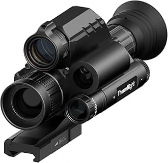 DNT Optics TNC225R ThermNight Thermal & Night Vision Multispectral Scope with Laser Rangefinder and Ballistic Calculator